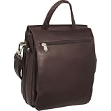 Piel Double Flap-Over Shoulder Bag