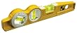 Stabila 25360 Die Cast Magnetic Torpedo with 360-degree vial and V-groove frame