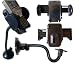 U-Bop 7 inch Universal Windscreen Car Mount Suction Holder , Black , Palm Treo 750