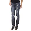 Converse&reg; One Star&reg; Womens Skinny Denim - Dark Destructed Wash