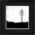 Powerlines B Framed Art - 18x18"