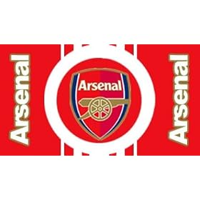 Arsenal FC Crest Flag