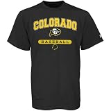 Russell Colorado Buffaloes Black Baseball T-shirt at Russell Athletic