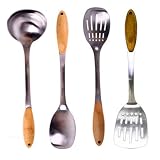 Natural Home Decor Natural Home Decor 3-Piece Cooking Utensil Collection