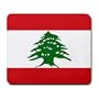 Lebanon Flag Mouse Pad