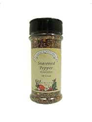 Lizzie's Kitchen Seasoned Pepper Seasoning, 4.20-Ounce Plastic Jars (Pack of 4)
