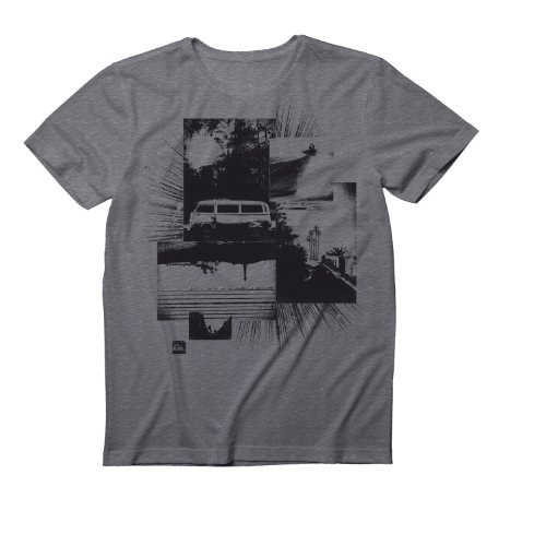 Quiksilver Herren T-shirt Marle, dark grey heath, 60-62 (XXL), KMMJE92230 Preisvergleich