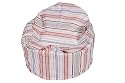 Laura Ashley 'Teardrop' Bean Chair, Seaside Stripe