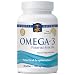 Nordic Naturals Omega-3 Purified Fish Oil, 1000 mg., 60 Softgels