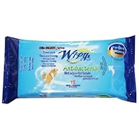 Wipys Antibacterial Wet Wipes - Travel Pack