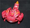 Bakugan Battle Brawlers - Loose Figure - LIMULUS (Pyrus - Red) 510G