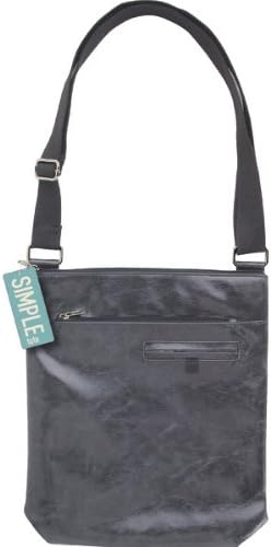 World of Journals Simple Bag, 11 x 12.5-Inches, Grey (41611)