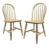 IMAGE OF Set Of 2, Windsor Chair Turn Legs, Assembled By Winsome Wood