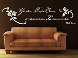 Produkt-Bild: Wandtattoo Gib jeden Tag die Chance Nr.111 Wandaufkleber Wandmotiv (Gr&ouml;&szlig;e: 1,59m x 56cm)
