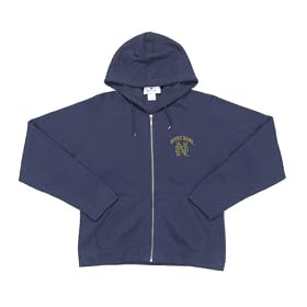 Buy Antigua Notre Dame Ladies Raglan Long Sleeve Hooded Jacket by Antigua