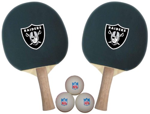 NFL Oakland Raiders Table Tennis Paddles