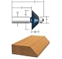 Bosch 85298M 1-1/2-Inch Diameter 35/64-Inch Cut 45 Degree Carbide Tipped Chamfer Router Bit 1/4-Inch Shank With Ball Bearing