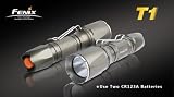Fenix T1 Tactical Flashlight Q5 LED Cr123a 225 Lumens