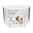 Precision Pet Ultimate Exercise Pen, 42", Black