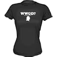 WWGD - WHAT WOULD GEORGE WASHINGTON DO? Women's Babydoll tee Shirt in 6 Colors Small thru XL