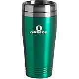 University of Oregon - 16-ounce Travel Mug Tumbler - Green