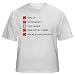 HUG MY BELGIAN SHEEPDOG CHECKLIST Youth T-Shirt (for Kids) Various Colors Available