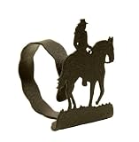 Lady Horse Back Rider NAPKIN RING