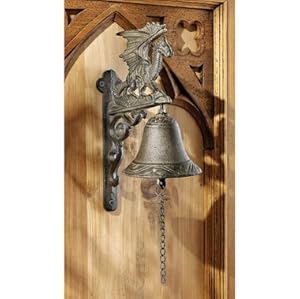 #!Cheap Classic Dragon Gothic Iron Bell: Set of Two