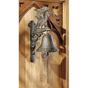 #!Cheap Classic Dragon Gothic Iron Bell