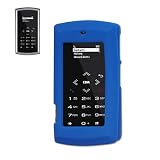 New Fashionable Perfect Fit Soft Silicon Gel Protector Skin Cover (Faceplate/Snap On) Rubber Cell Phone Case with Screen Protector for Sanyo Incognito SCP-6760 Boost Mobile,Sprint - NAVY