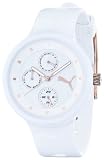 PUMA Women's PU910412001 Slick Multifunction White Watch