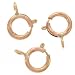 14K Gold Filled Spring Ring Round Clasps 5.5mm (20)