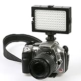 ePhoto Professional compact Dimmable 112 LED VIDEO CAMERA CAMCORDER light panel Hotshoe Mount Camcorder Video Light Lighting panel by ePhoto INC DV112
