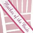 Mother of the Bride Party Sash