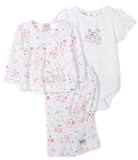 41l1lPnSdeL. SL160  Disney Winnie the Pooh Girls Layette Set, White, 9 Months