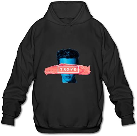 Troye Sivan Blue Neighbourhood World Tour Black Hooded Sweatshirt For Men