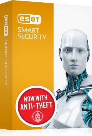 ESET Smart Security® 6 (1 PC / 1 Year) Complete Internet Security Featuring Anti-Theft and Social Media Scanner with 2014 Upgrade Included