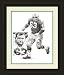 Green Bay Packers Framed Fuzzy Thurston Green Bay Packers By Michael Mellett NFL Football