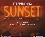 Sunset-das Pfefferkuchen-Mädchen