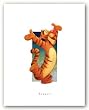 Tigger by Walt Disney 9.5"x6" Art Print Poster Disney