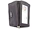 Big Skinny Polka Accordion Card Case Slim Wallet, Holds Up to 30 Cards, Black