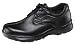 Mens Aetrex Black Ariya Oxford 2 Shoe With Innovative Mozaic Layer