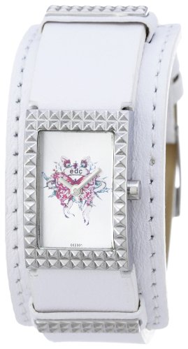 edc Damen-Armbanduhr Iconic Rivet - disco white A.EE100232001 Preisvergleich