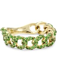 Phillips Frankel "Vibrant Affair" Tsavorite Chain Link Ring