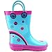 Paw Patrol Kids Rain Boots (7-8 Toddler M, Light Blue/Pink Skye & Everest)