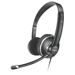Philips SHM7410U Full Size Headset mit Lautst�rkeregelung im Kabel und Noise Cancelation Mikrofon