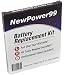Battery Kit for Samsung Galaxy Tab E 9.6 SM-T560NU with Tools, Video and Extended Life Battery from NewPower99
