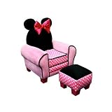 Disney Minnie Mouse Chair And Ottoman