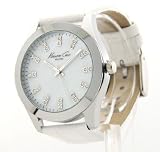 Womens Kenneth Cole York MOP cristaux cuir grands montre KC2680