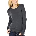 Mossimo&reg; Black: Crewneck Ultrasoft Sweater - Charcoal Grey Heather